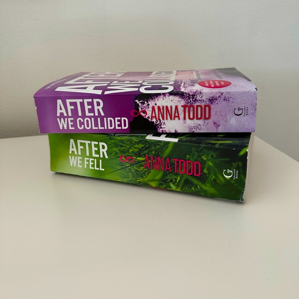 After We Collided and After We Fell BOOKS (brand new) never read -comes together